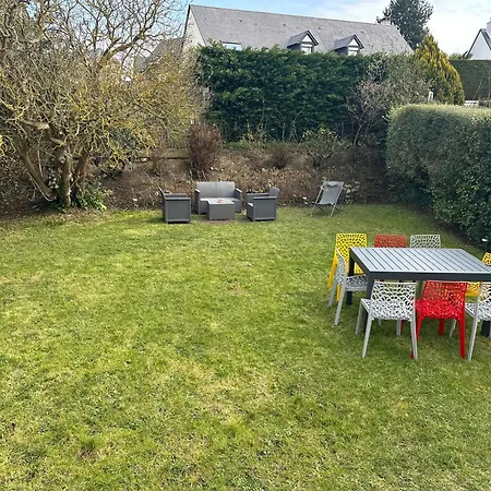 Le Temps De Vivre - Maison Avec Jardin Proche Deauville Ferienhaus