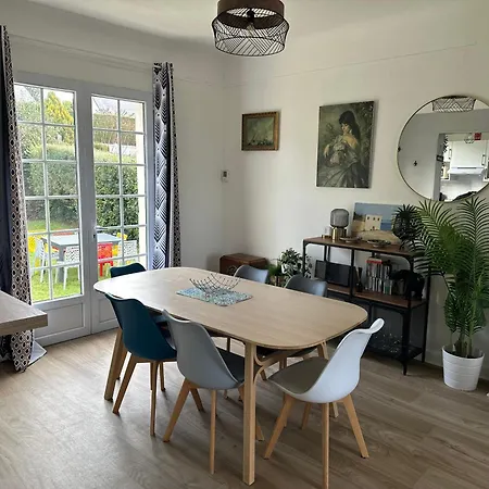 Ferienhaus Le Temps De Vivre - Maison Avec Jardin Proche Deauville