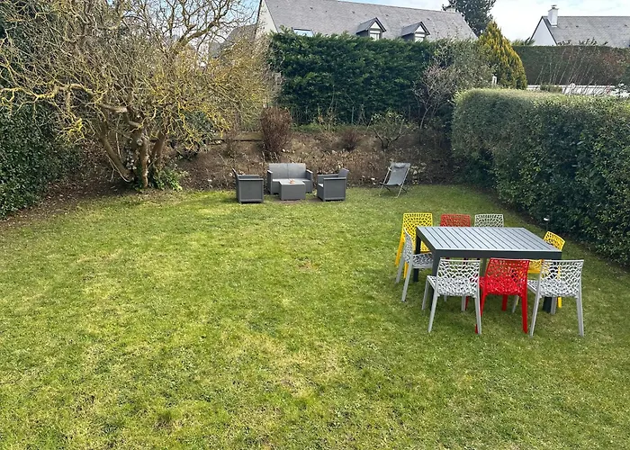 Le Temps De Vivre - Maison Avec Jardin Proche Deauville Ferienhaus