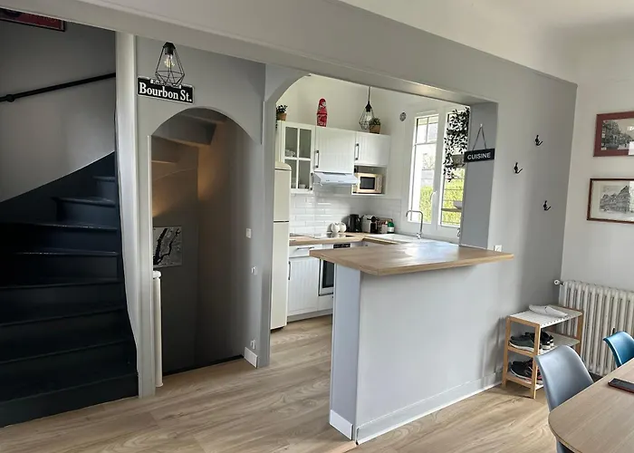 Le Temps De Vivre - Maison Avec Jardin Proche Deauville Ferienhaus Touques