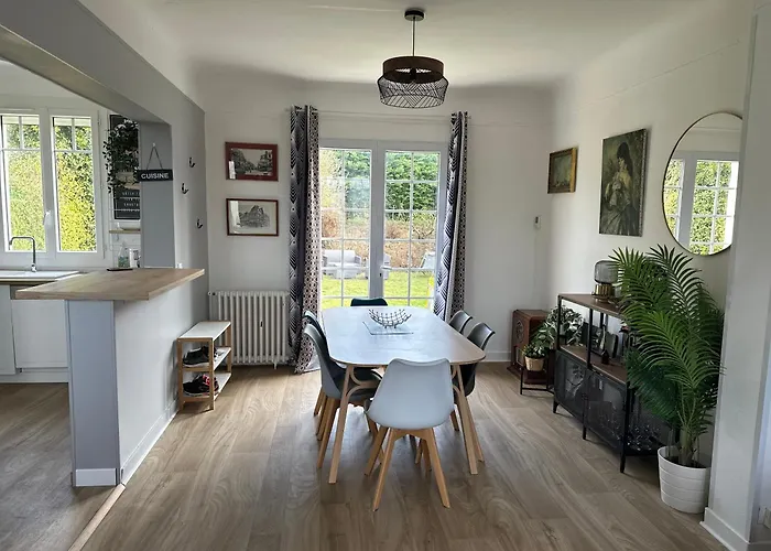 Ferienhaus Le Temps De Vivre - Maison Avec Jardin Proche Deauville Touques