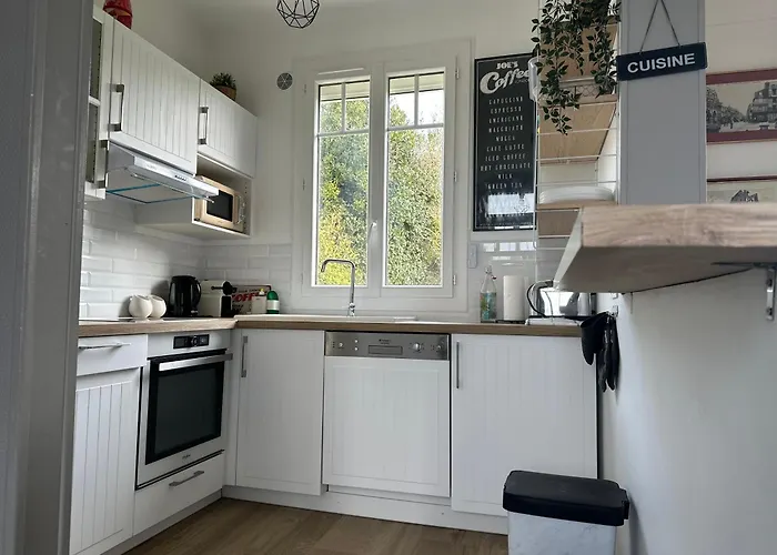 Le Temps De Vivre - Maison Avec Jardin Proche Deauville * Touques