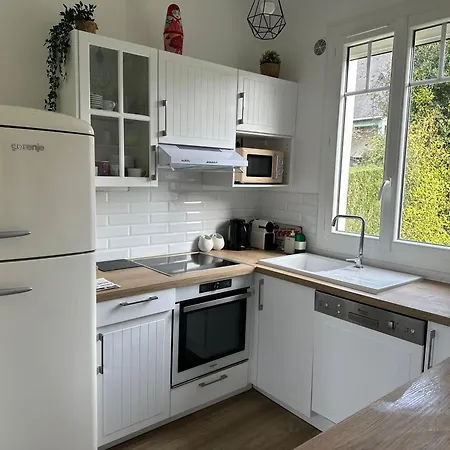 Le Temps De Vivre - Maison Avec Jardin Proche Deauville Semesterbostad Touques