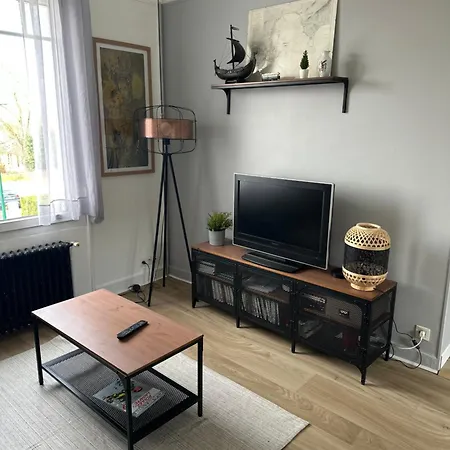 Le Temps De Vivre - Maison Avec Jardin Proche Deauville Semesterbostad Touques