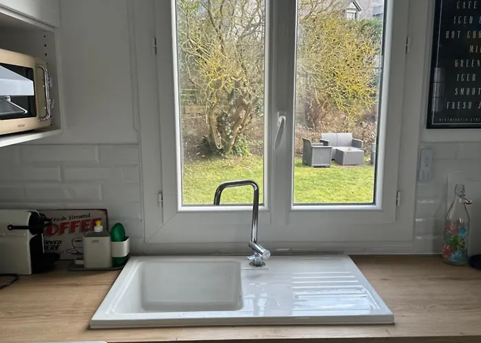 Le Temps De Vivre - Maison Avec Jardin Proche Deauville Casa de Férias *